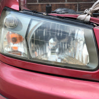 JDM SG5 03-05 Subaru Forester XT STi Front Clip with HID Headlights & Cross Sport Front Lip Carbon FogLight Inserts & Rear Bumper + Lip | Front Nose Cut | Cross Sport, Cross Sport Lip, Forester, freeshipping, Front End Conversion, SG5, STI, Subaru, Turbo | 1998