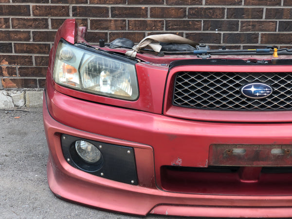 JDM Subaru Forester Cross Sport Front End Conversion Bumper Lip Headlights Fenders Hood Grille Fogs 2003-2005 SG5 | Front End Conversion | Cross Sport Front end, Forester JDM Front End, freeshipping, SG5 Front Nose Cut, Subaru Forester Jdm Front end, Subaru SG5 Front end | 2109