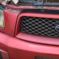 JDM SG5 03-05 Subaru Forester XT STi Front Clip with HID Headlights & Cross Sport Front Lip Carbon FogLight Inserts & Rear Bumper + Lip