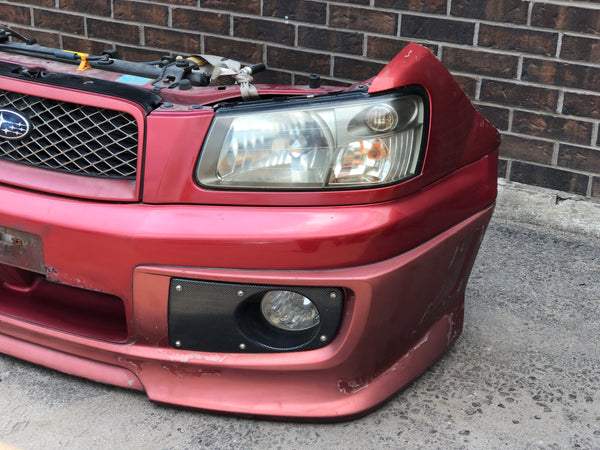 JDM Subaru Forester Cross Sport Front End Conversion Bumper Lip Headlights Fenders Hood Grille Fogs 2003-2005 SG5