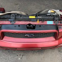 JDM SG5 03-05 Subaru Forester XT STi Front Clip with HID Headlights & Cross Sport Front Lip Carbon FogLight Inserts & Rear Bumper + Lip