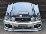 JDM Subaru Forester Cross Sport Front End Conversion Bumper Lip Headlights Fenders Hood Grille Fogs 2003-2005 SG5 | Front End Conversion | Cross Sport Front end, Forester JDM Front End, freeshipping, SG5 Front Nose Cut, Subaru Forester Jdm Front end, Subaru SG5 Front end | 1999