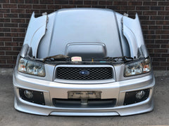 JDM Subaru Forester Cross Sport Front End Conversion Bumper Lip Headlights Fenders Hood Grille Fogs 2003-2005 SG5