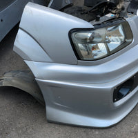 JDM Subaru Forester Cross Sport Front End Conversion Bumper Lip Headlights Fenders Hood Grille Fogs 2003-2005 SG5 | Front End Conversion | Cross Sport Front end, Forester JDM Front End, freeshipping, SG5 Front Nose Cut, Subaru Forester Jdm Front end, Subaru SG5 Front end | 1999