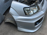 JDM Subaru Forester Cross Sport Front End Conversion Bumper Lip Headlights Fenders Hood Grille Fogs 2003-2005 SG5 | Front End Conversion | Cross Sport Front end, Forester JDM Front End, freeshipping, SG5 Front Nose Cut, Subaru Forester Jdm Front end, Subaru SG5 Front end | 1999