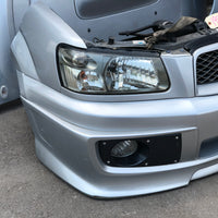 JDM Subaru Forester Cross Sport Front End Conversion Bumper Lip Headlights Fenders Hood Grille Fogs 2003-2005 SG5 | Front End Conversion | Cross Sport Front end, Forester JDM Front End, freeshipping, SG5 Front Nose Cut, Subaru Forester Jdm Front end, Subaru SG5 Front end | 1999