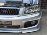 JDM Subaru Forester Cross Sport Front End Conversion Bumper Lip Headlights Fenders Hood Grille Fogs 2003-2005 SG5 | Front End Conversion | Cross Sport Front end, Forester JDM Front End, freeshipping, SG5 Front Nose Cut, Subaru Forester Jdm Front end, Subaru SG5 Front end | 1999