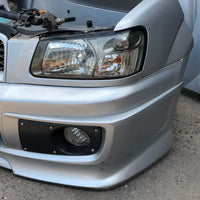 JDM Subaru Forester Cross Sport Front End Conversion Bumper Lip Headlights Fenders Hood Grille Fogs 2003-2005 SG5