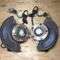 JDM NISSAN SILVIA S14 FRONT KNUCKLE SPINDLE HUB LEFT AND RIGHT W/ABS OEM Genuine | Spindles | ABS, Hub, Knuckle, S14, Silvia, Spindle, Subaru | 1080