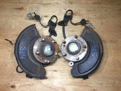 JDM NISSAN SILVIA S14 FRONT KNUCKLE SPINDLE HUB LEFT AND RIGHT W/ABS OEM Genuine
