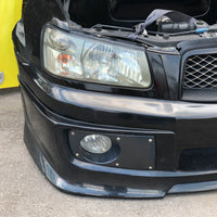 JDM Subaru Forester Cross Sport Front End Conversion Bumper Lip Headlights Fenders Hood Grille Fogs 2003-2005 SG5 | Front End Conversion | Cross Sport Front end, Forester JDM Front End, freeshipping, SG5 Front Nose Cut, Subaru Forester Jdm Front end, Subaru SG5 Front end | 2000