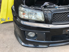 JDM Subaru Forester Cross Sport Front End Conversion Bumper Lip Headlights Fenders Hood Grille Fogs 2003-2005 SG5