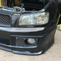 JDM Subaru Forester Cross Sport Front End Conversion Bumper Lip Headlights Fenders Hood Grille Fogs 2003-2005 SG5