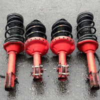 JDM Subaru Impreza WRX STi Shocks Coil Springs Struts Assembly 2004-2007 GDB V8 V9 5/100 TYPE | Strut Assembly | 2.0l, 5x100, EJ205, freeshipping, Impreza, Red Struts, Subaru, Turbo, WRX, wrx 2004, wrx 2005, WRX STI | 2278