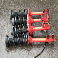 JDM Subaru Impreza WRX STi Shocks Coil Springs Struts Assembly 2004-2007 GDB V8 V9 5/100 TYPE | Strut Assembly | 2.0l, 5x100, EJ205, freeshipping, Impreza, Red Struts, Subaru, Turbo, WRX, wrx 2004, wrx 2005, WRX STI | 2278