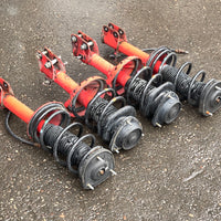JDM Subaru Impreza WRX STi Shocks Coil Springs Struts Assembly 2004-2007 GDB V8 V9 5/100 TYPE | Strut Assembly | 2.0l, 5x100, EJ205, freeshipping, Impreza, Red Struts, Subaru, Turbo, WRX, wrx 2004, wrx 2005, WRX STI | 2278