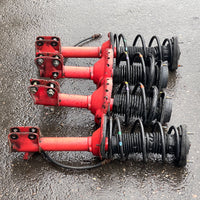 JDM Subaru Impreza WRX STi Shocks Coil Springs Struts Assembly 2004-2007 GDB V8 V9 5/100 TYPE | Strut Assembly | 2.0l, 5x100, EJ205, freeshipping, Impreza, Red Struts, Subaru, Turbo, WRX, wrx 2004, wrx 2005, WRX STI | 2278