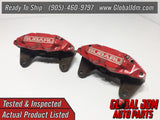 JDM OEM 02-07 Subaru Impreza WRX Front Calipers 4 Pot Genuine | Calipers | 2 pot, 4 pot, Calipers, Impreza, Red Four pot, sti brakes, Subaru, WRX, wrx 2002, wrx 2003, wrx 2004, wrx 2005, WRX STI | 1094