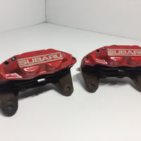 JDM OEM 02-07 Subaru Impreza WRX Front Calipers 4 Pot Genuine | Calipers | 2 pot, 4 pot, Calipers, Impreza, Red Four pot, sti brakes, Subaru, WRX, wrx 2002, wrx 2003, wrx 2004, wrx 2005, WRX STI | 1094