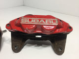 JDM OEM 02-07 Subaru Impreza WRX Front Calipers 4 Pot Genuine | Calipers | 2 pot, 4 pot, Calipers, Impreza, Red Four pot, sti brakes, Subaru, WRX, wrx 2002, wrx 2003, wrx 2004, wrx 2005, WRX STI | 1094