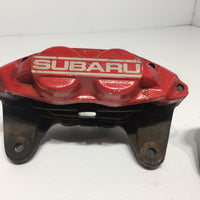 JDM OEM 02-07 Subaru Impreza WRX Front Calipers 4 Pot Genuine | Calipers | 2 pot, 4 pot, Calipers, Impreza, Red Four pot, sti brakes, Subaru, WRX, wrx 2002, wrx 2003, wrx 2004, wrx 2005, WRX STI | 1094