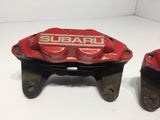 JDM OEM 02-07 Subaru Impreza WRX Front Calipers 4 Pot Genuine | Calipers | 2 pot, 4 pot, Calipers, Impreza, Red Four pot, sti brakes, Subaru, WRX, wrx 2002, wrx 2003, wrx 2004, wrx 2005, WRX STI | 1094
