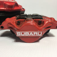JDM OEM 02-07 Subaru Impreza WRX Front & Rear Brake Calipers 4 & 2 Pot | Calipers | 2 pot, 4 pot, Calipers, Impreza, Red Four pot, sti brakes, Subaru, WRX, wrx 2002, wrx 2003, wrx 2004, wrx 2005, WRX STI | 1093