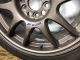 JDM Work Emotion 5x100 17x7JJ +47 Rims