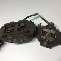 JDM OEM 02-07 Subaru Impreza WRX Front & Rear Brake Calipers 4 & 2 Pot | Calipers | 2 pot, 4 pot, Calipers, Impreza, Red Four pot, sti brakes, Subaru, WRX, wrx 2002, wrx 2003, wrx 2004, wrx 2005, WRX STI | 1097