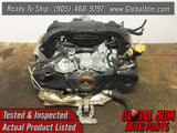 10-12 JDM Subaru Legacy Forester EJ25 EJ253 SOHC 2.5L AVCS Engine | Engine | 2.5l, 2010-2012, Ej25, EJ253, Forester, Legacy, Sohc, Subaru | 1034