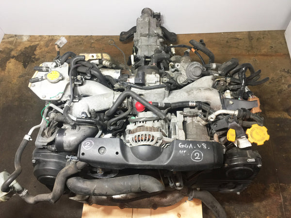 JDM Subaru Impreza WRX EJ205 AVCS Engine 5 Speed Transmission 2002-2005