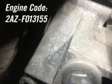 JDM Toyota 2AZ-FE 2.4L Camry Scion XB Rav4 2AZ Engine | Engine | 2.4L, 2AZ, 2AZ-FE, Camry, Rav4, Scion XB, Toyota | 1113