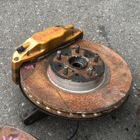 JDM Subaru Impreza WRX STI Gold Front 5X114.3 Brembo Brake Calipers V9 Hubs EJ | Suspension Package | 05-09 Subaru Legacy Spec B, Bilstein, bilstein Strut Assembly, Brembo, brembos, Forester, freeshipping, Impreza, JDM Subaru Legacy Spec B STi, Legacy, Legacy bilstein, Legacy GT Spec B, Spec B, STI, Subaru, Subaru Legacy spec b, WRX, WRX STI | 2025