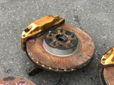 JDM Subaru Impreza WRX STI Gold Front 5X114.3 Brembo Brake Calipers V9 Hubs EJ | Suspension Package | 05-09 Subaru Legacy Spec B, Bilstein, bilstein Strut Assembly, Brembo, brembos, Forester, freeshipping, Impreza, JDM Subaru Legacy Spec B STi, Legacy, Legacy bilstein, Legacy GT Spec B, Spec B, STI, Subaru, Subaru Legacy spec b, WRX, WRX STI | 2025