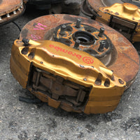 JDM Subaru Impreza WRX STI Gold Front 5X114.3 Brembo Brake Calipers V9 Hubs EJ | Suspension Package | 05-09 Subaru Legacy Spec B, Bilstein, bilstein Strut Assembly, Brembo, brembos, Forester, freeshipping, Impreza, JDM Subaru Legacy Spec B STi, Legacy, Legacy bilstein, Legacy GT Spec B, Spec B, STI, Subaru, Subaru Legacy spec b, WRX, WRX STI | 2025