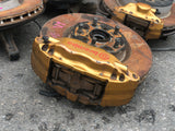 JDM Subaru Impreza WRX STI Gold Front 5X114.3 Brembo Brake Calipers V9 Hubs EJ | Suspension Package | 05-09 Subaru Legacy Spec B, Bilstein, bilstein Strut Assembly, Brembo, brembos, Forester, freeshipping, Impreza, JDM Subaru Legacy Spec B STi, Legacy, Legacy bilstein, Legacy GT Spec B, Spec B, STI, Subaru, Subaru Legacy spec b, WRX, WRX STI | 2025