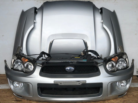 JDM Subaru Impreza WRX STi Bumper HID Headlights Grille Fenders Hood 2004-2005
