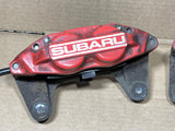 JDM OEM 02-07 Subaru Impreza WRX Front Calipers 4 Pot Genuine | Calipers | 2 pot, 4 pot, Calipers, freeshipping, Impreza, Red Four pot, sti brakes, Subaru, WRX, wrx 2002, wrx 2003, wrx 2004, wrx 2005, WRX STI | 2031