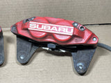 JDM OEM 02-07 Subaru Impreza WRX Front Calipers 4 Pot Genuine | Calipers | 2 pot, 4 pot, Calipers, freeshipping, Impreza, Red Four pot, sti brakes, Subaru, WRX, wrx 2002, wrx 2003, wrx 2004, wrx 2005, WRX STI | 2031