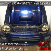 JDM Subaru Impreza Wagon WRX STi Bumper Headlights Fenders Hood Grille Fogs 2002-2003 | Front End Conversion | 2002, 2003, Bugeye, Front Cut, Front End Conversion, Impreza, Nose Cut, STI, Subaru, V7, Wagon, WRX | 1119