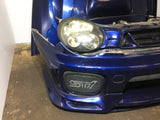 JDM Subaru Impreza Wagon WRX STi Bumper Headlights Fenders Hood Grille Fogs 2002-2003 | Front End Conversion | 2002, 2003, Bugeye, Front Cut, Front End Conversion, Impreza, Nose Cut, STI, Subaru, V7, Wagon, WRX | 1119