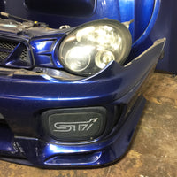 JDM Subaru Impreza Wagon WRX STi Bumper Headlights Fenders Hood Grille Fogs 2002-2003 | Front End Conversion | 2002, 2003, Bugeye, Front Cut, Front End Conversion, Impreza, Nose Cut, STI, Subaru, V7, Wagon, WRX | 1119