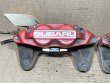 JDM OEM 02-07 Subaru Impreza WRX Front Calipers 4 Pot Genuine | Calipers | 2 pot, 4 pot, Calipers, freeshipping, Impreza, Red Four pot, sti brakes, Subaru, WRX, wrx 2002, wrx 2003, wrx 2004, wrx 2005, WRX STI | 2036