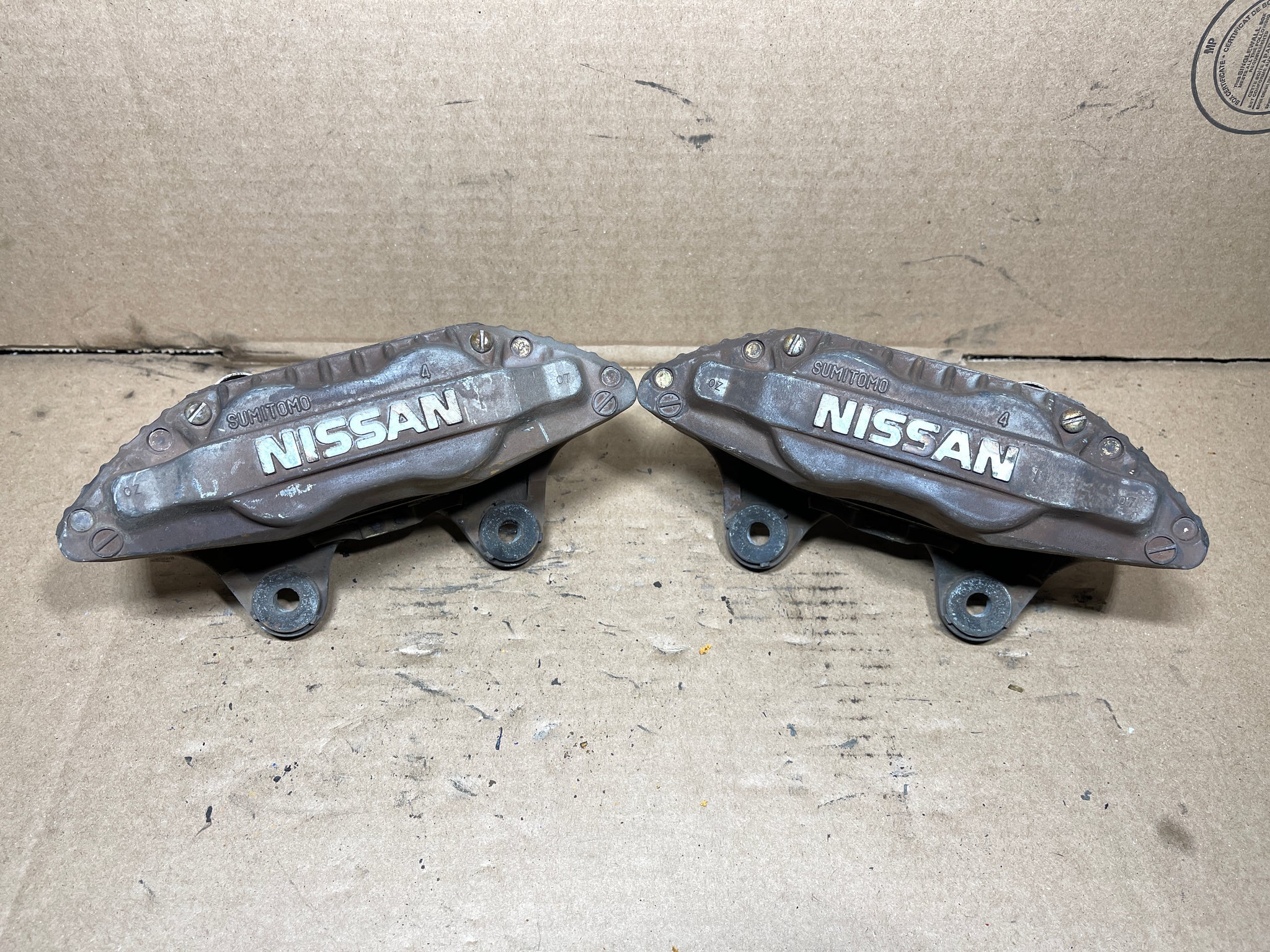 たいそん 2039 | JDM 1989–2000 Nissan 300ZX Z32 Front 4 Piston Brake