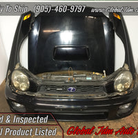 JDM Subaru Impreza Sedan WRX STi Bumper Headlights Fenders Hood Grille Fogs 2002-2003 | Front End Conversion | 2002, 2003, Bugeye, Front Cut, Front End Conversion, Impreza, Nose Cut, STI, Subaru, V7, Wagon, WRX | 1120