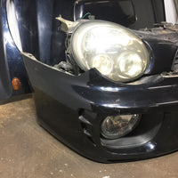JDM Subaru Impreza Sedan WRX STi Bumper Headlights Fenders Hood Grille Fogs 2002-2003 | Front End Conversion | 2002, 2003, Bugeye, Front Cut, Front End Conversion, Impreza, Nose Cut, STI, Subaru, V7, Wagon, WRX | 1120