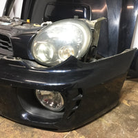 JDM Subaru Impreza Sedan WRX STi Bumper Headlights Fenders Hood Grille Fogs 2002-2003 | Front End Conversion | 2002, 2003, Bugeye, Front Cut, Front End Conversion, Impreza, Nose Cut, STI, Subaru, V7, Wagon, WRX | 1120