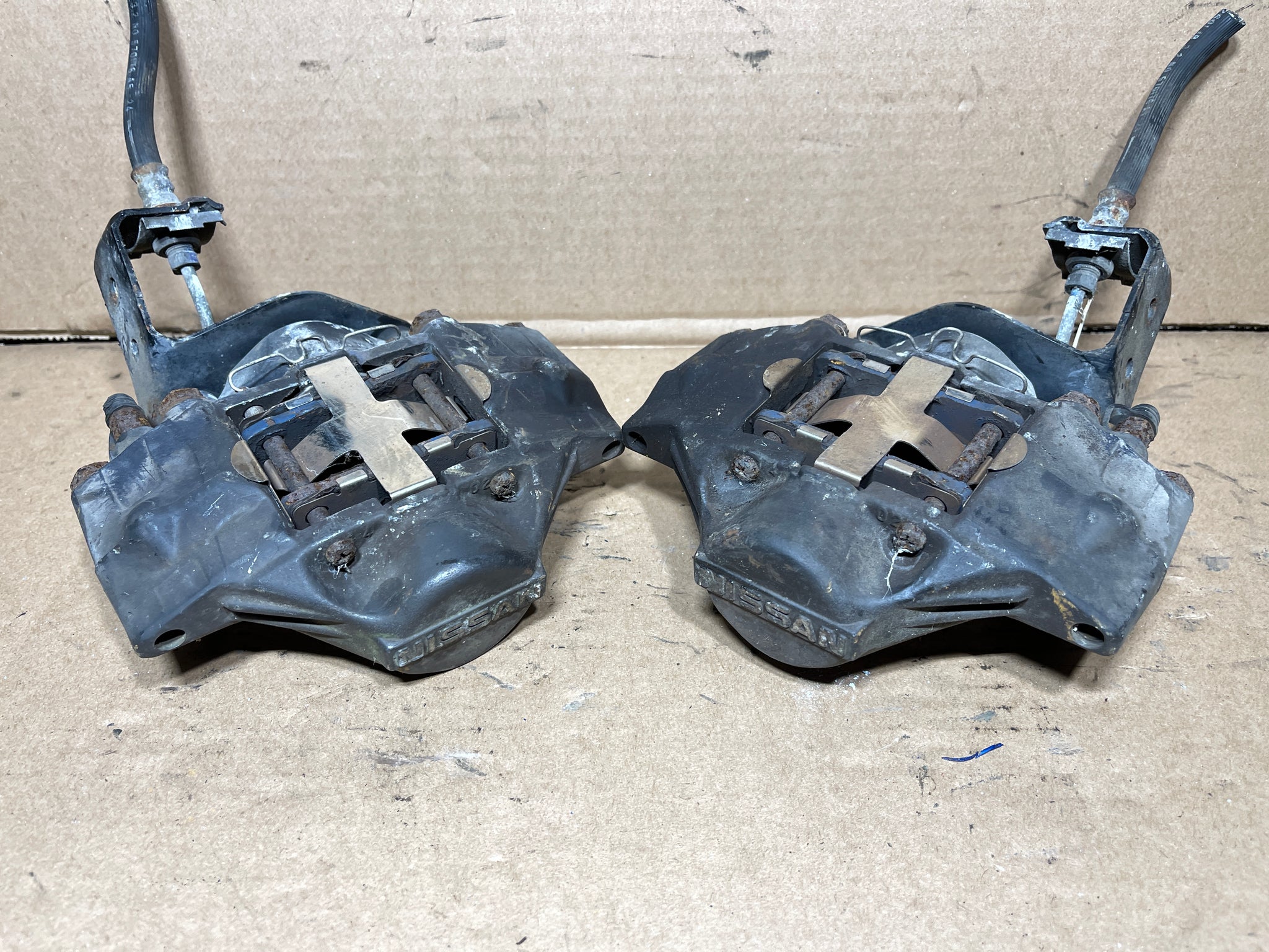 2041 | JDM 1989–2000 Nissan 300ZX Z32 Rear 2 Piston Brake Calipers