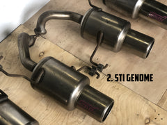 JDM Subaru Legacy Exhaust Muffler 2005 2006 2007 2008 2009 Racing / Performance STI GENOME
