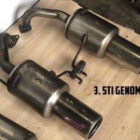 JDM Subaru Legacy Exhaust Muffler 2005 2006 2007 2008 2009 Racing / Performance STI GENOME | Muffler / Exhaust | HKS, Kakimoto, Legacy, Legacy Exhausts, STI, STi Genome, Subaru | 1468